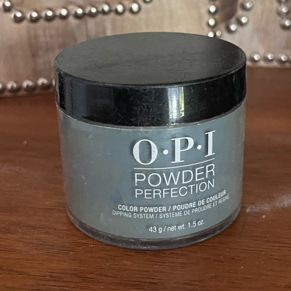 OPI CIA = color is awesome dipping powder